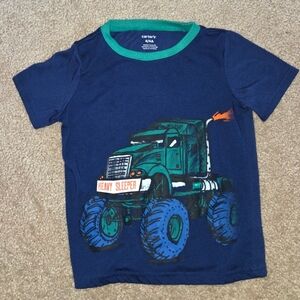 Carter's Blue Monster Truck Kids T-Shirt